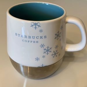 Starbucks Coffee 2007 Holiday Mug Nostalgia Commemorative Rare Collectible